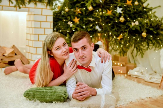 King of Christmas Trees: Flocked Trees with Lights